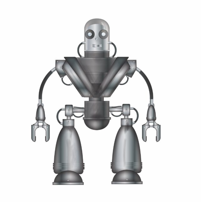 Robot Fotobeeldje Magneet (Voorkant)