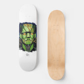Robot Frankenstein shredder Persoonlijk Skateboard (Voorkant)