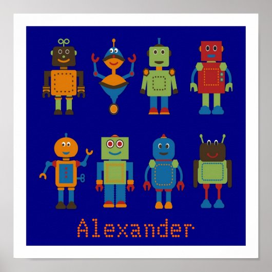 Robot Friends Specialized Kinder Poster (Voorkant)