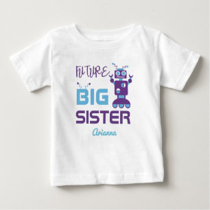 Robot Future Big Sister Paars Cute Personated