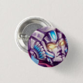 Robot Gal Pin Ronde Button 3,2 Cm (Voorkant /achterkant)