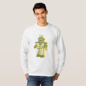 robot_geel, robot_groen t-shirt (Voorkant volledig)