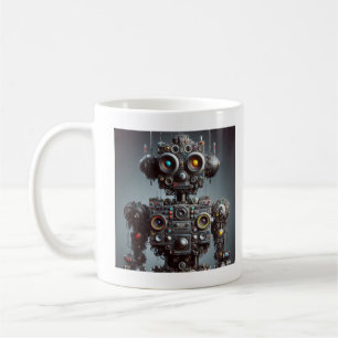 Robot-geïnspireerde jongens koffiemok