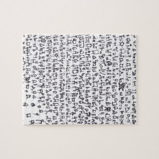 Robot Genome 001 Legpuzzel (Horizontaal)