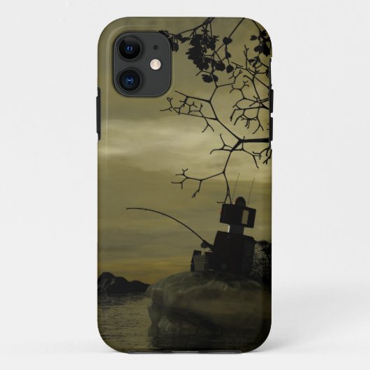 Robot Gevist Case-Mate iPhone Case (Achterkant)