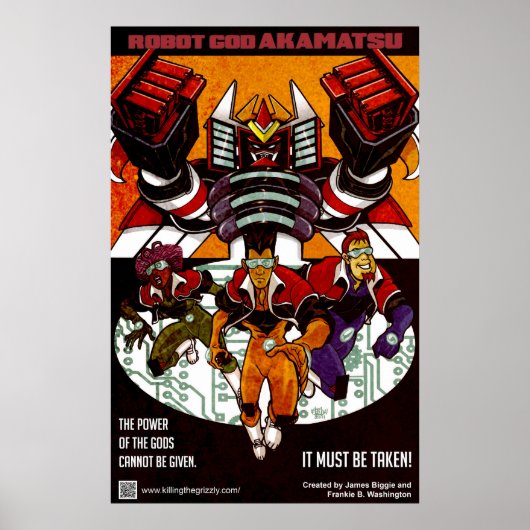 Robot God Akamatsu Poster 1 (Voorkant)