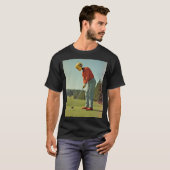 Robot Golfer T-shirt (Voorkant volledig)