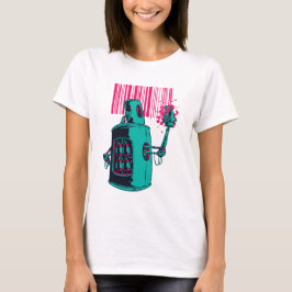 Robot Graffitti T-shirt