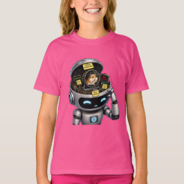 robot grappige memes t-shirt