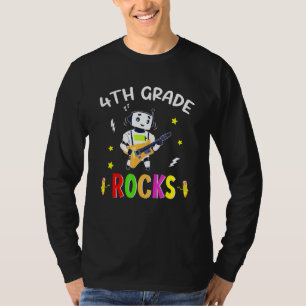 Robot Guitar Raketers van de vierde klas terug naa T-shirt