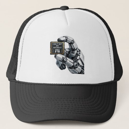 Robot Hand Hat Trucker Pet (Voorkant)