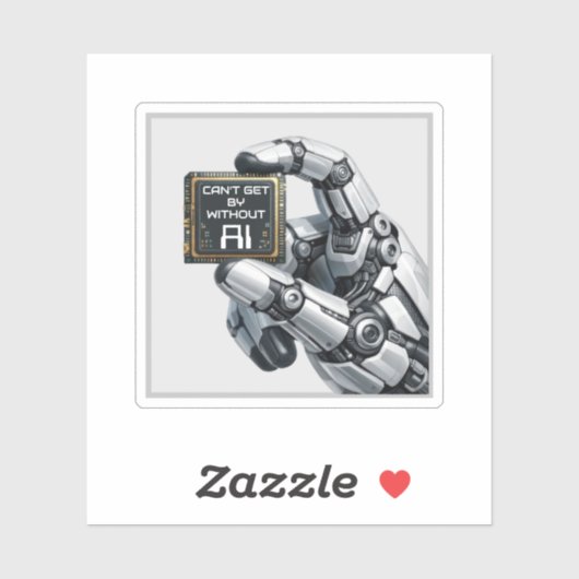 Robot Hand Sticker (Vel)