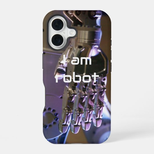 Robot handen iPhone 16 hoesje (Achterkant)