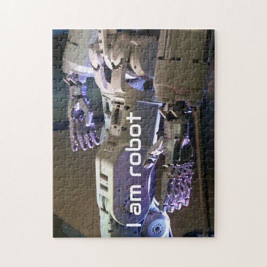 Robot handen legpuzzel (Verticaal)