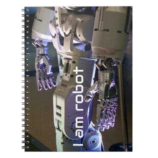 Robot handen notitieboek (Voorkant)