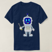 Robot Handyman Screwdriver T-shirt (Design voorkant)