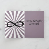 Robot Happy Birthday Geweldige Birthday Card Kaart (Binnen)