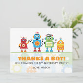 Robot - Hartelijk dank | Bedankt a Bot! (Staand voorkant)