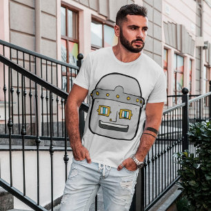 Robot Head T-Shirt