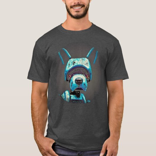Robot hond T-shirt (Voorkant)