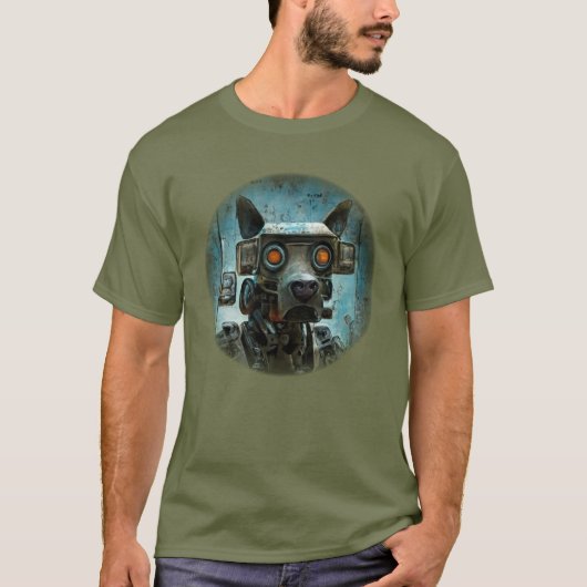 Robot hond T-shirt (Voorkant)