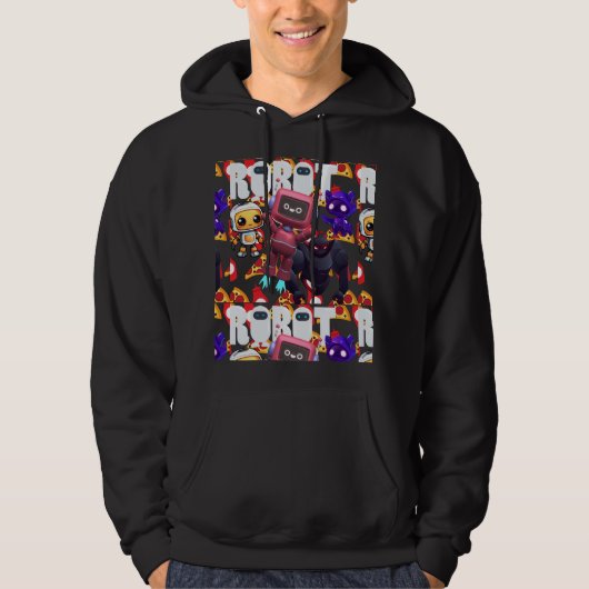 ROBOT HOODIE (Voorkant)