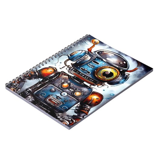 Robot I Notitieboek (Linkerzijde)