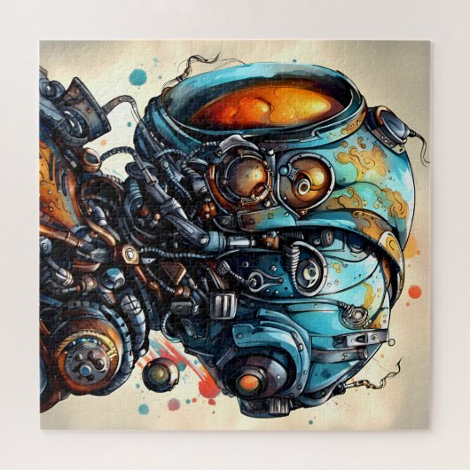 Robot II Legpuzzel (Horizontaal)