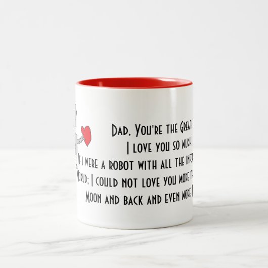 Robot Ik hou van papa Mok (Center)