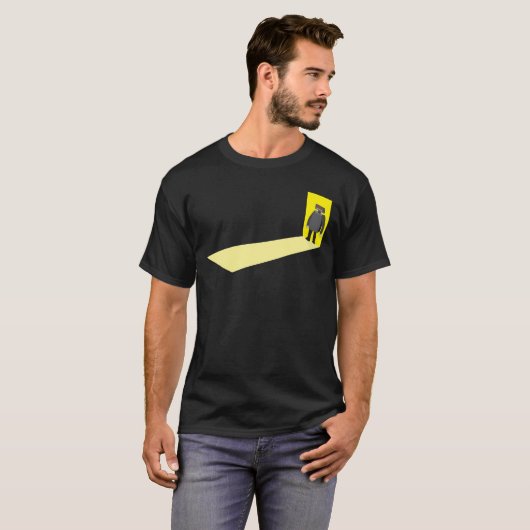 Robot in Doorway T-shirt (Voorkant volledig)
