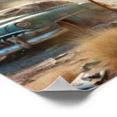 Robot in Ghost Town Poster (Hoek)