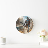 Robot in Ghost Town Ronde Klok (Huis)