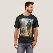Robot in Ghost Town T-shirt (Voorkant volledig)