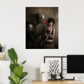 Robot in Love Poster (Thuiskantoor)