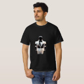 Robot in tuxedo T-Shirt (Voorkant volledig)