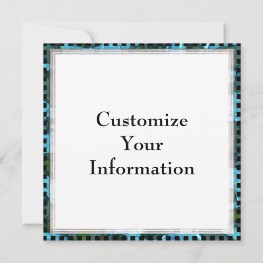 Robot Invitation aanpassen Kaart (Achterkant)