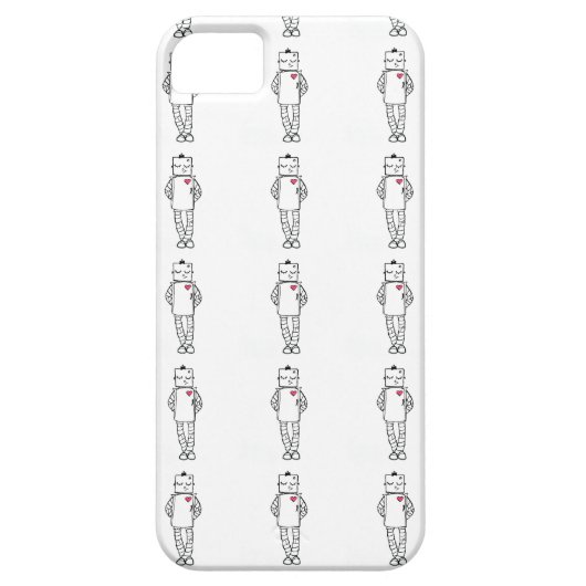 Robot iPhone 5 Hoesje (Achterkant)