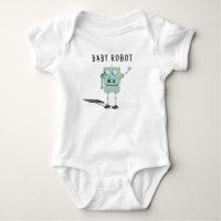 Robot jongen baby shower 