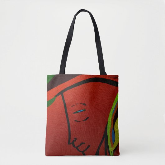 Robot Jongen Tote Bag (Voorkant)