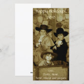 Robot Jongens Feestdagenkaart (Voorkant / Achterkant)