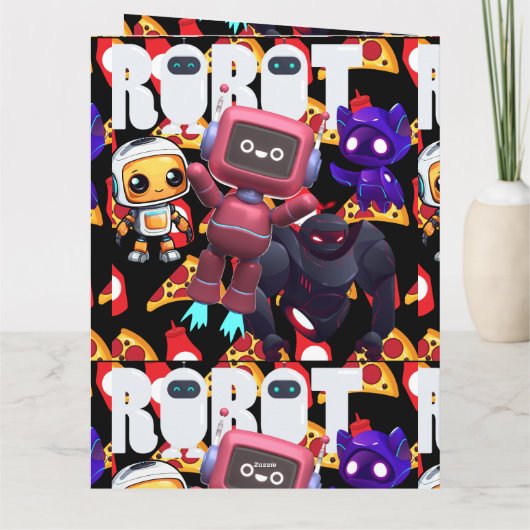 ROBOT KAART (Achterkant)