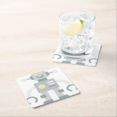 robot kartonnen onderzetters (Insitu)