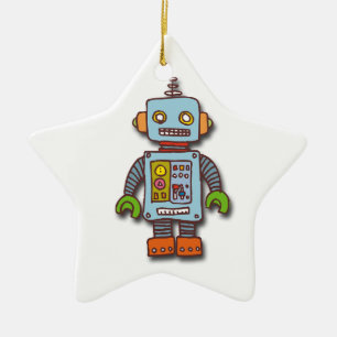 Robot Keramisch Ornament