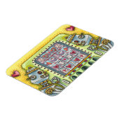 ROBOT KIJKEN NAAR LIEFHEART-VERKEERMACHINES MAGNEET (Linkerzijde)