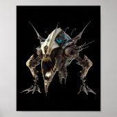 Robot Krab Sticker Poster (Voorkant)