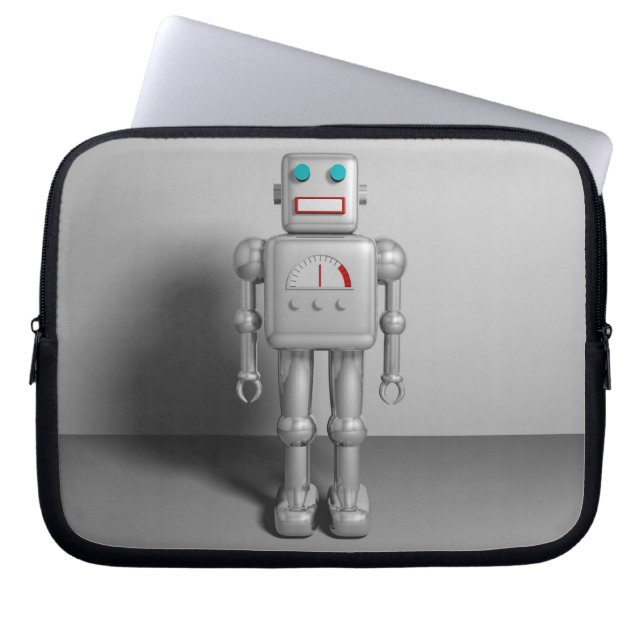 Robot Laptop Sleeve (Voorkant)