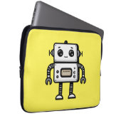 Robot Laptop Sleeve (Voorkant Rechts)