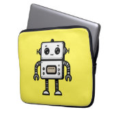Robot Laptop Sleeve (Voorkant Links)
