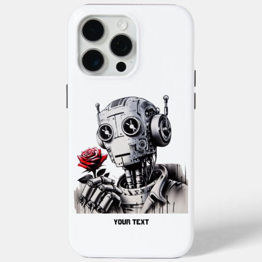 Robot Liefde 01 Case-Mate iPhone Case (Achterkant)