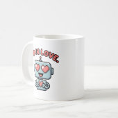 Robot Liefde, Koffiemok (Voorkant links)
